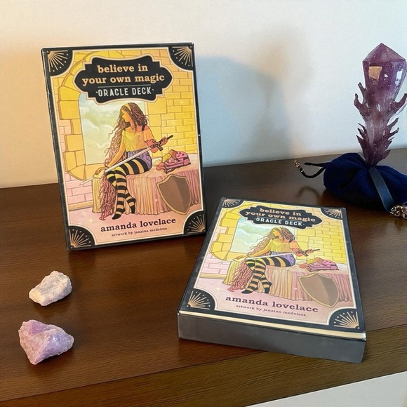 Believe in Your Own Magic Oracle Deck by Amanda Lovelace 45 Cards Complete Set - Picture 8 of 14